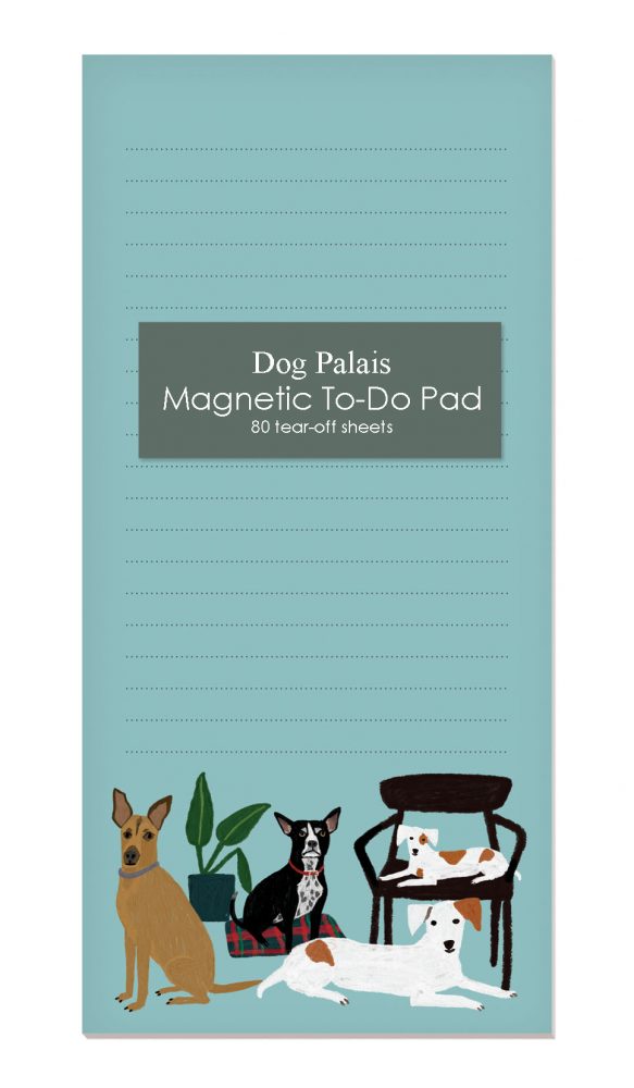 Dog Palais Magnetic Notepad- Roger La Borde