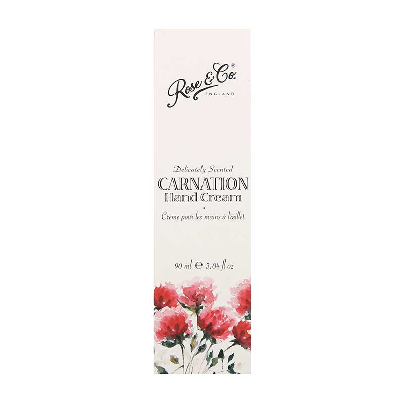 Rose & Co Patisserie de Bain Vintage Florals Carnation Hand Cream Tube 90ml - Image 2