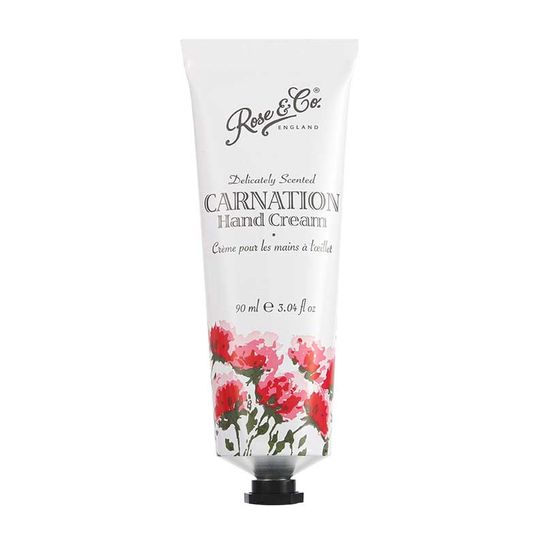 Rose & Co Patisserie de Bain Vintage Florals Carnation Hand Cream Tube 90ml