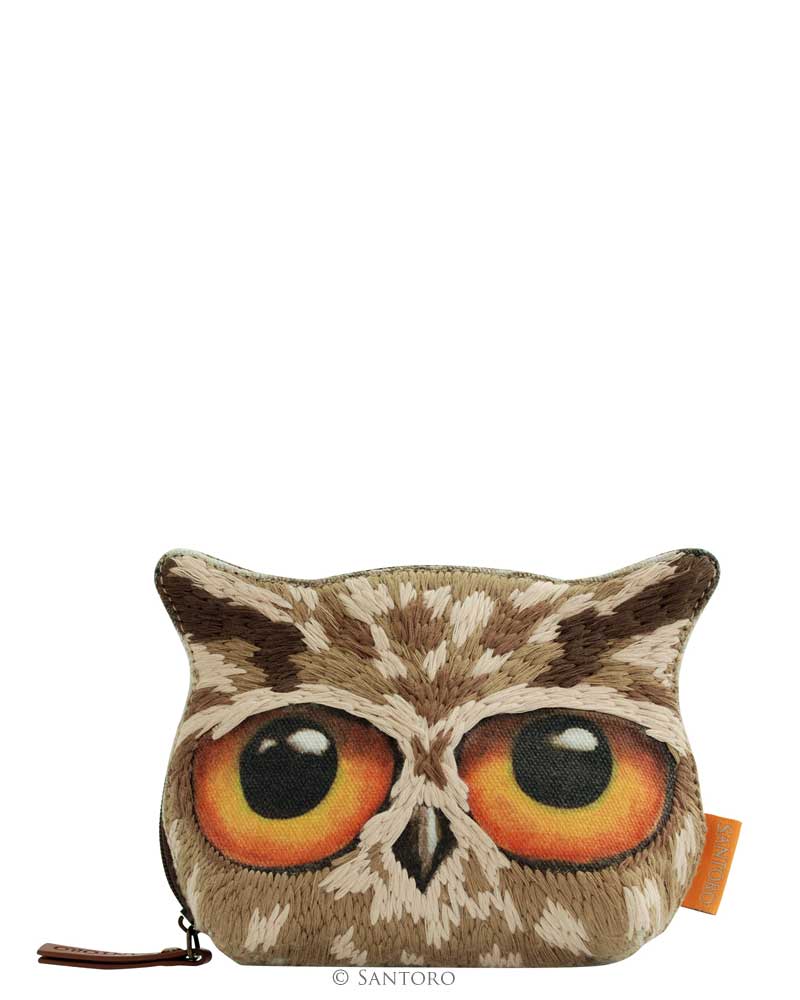 Book Owls Owl Purse - Santoro