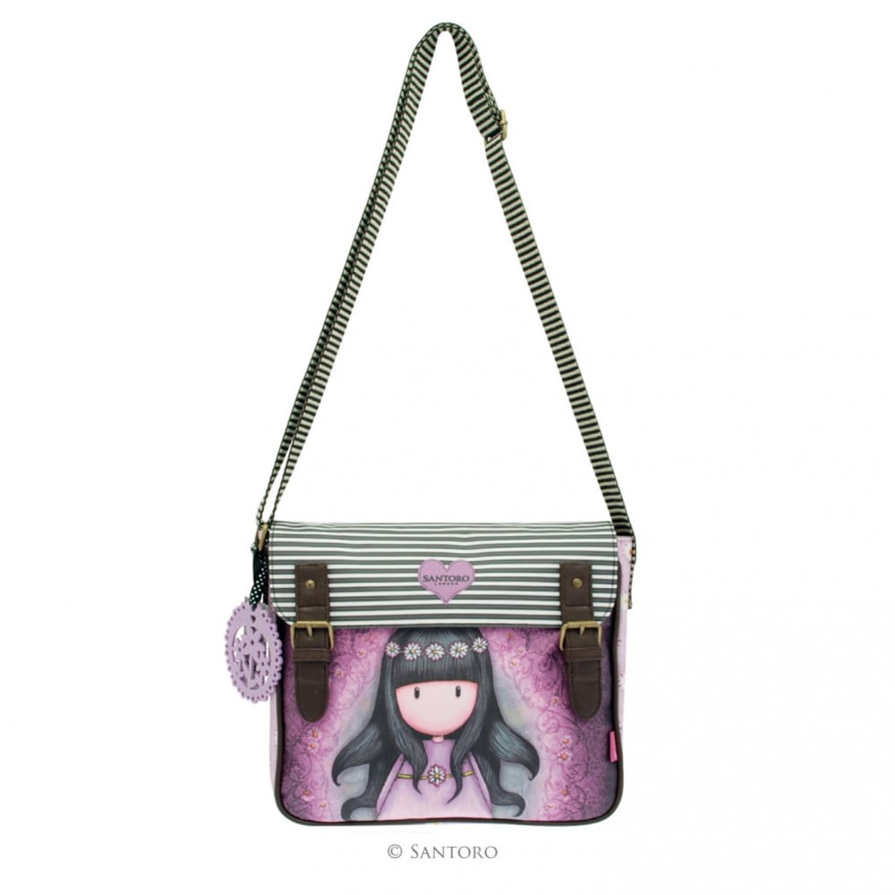 Gorjuss Cross Body Satchel Bag - Oops a Daisy - Image 2