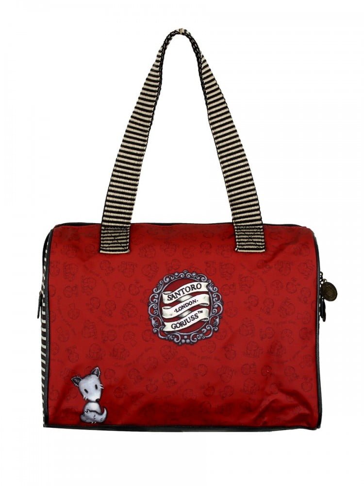 Gorjuss Little Red Riding Hood Coated Barrel Bag - Image 3