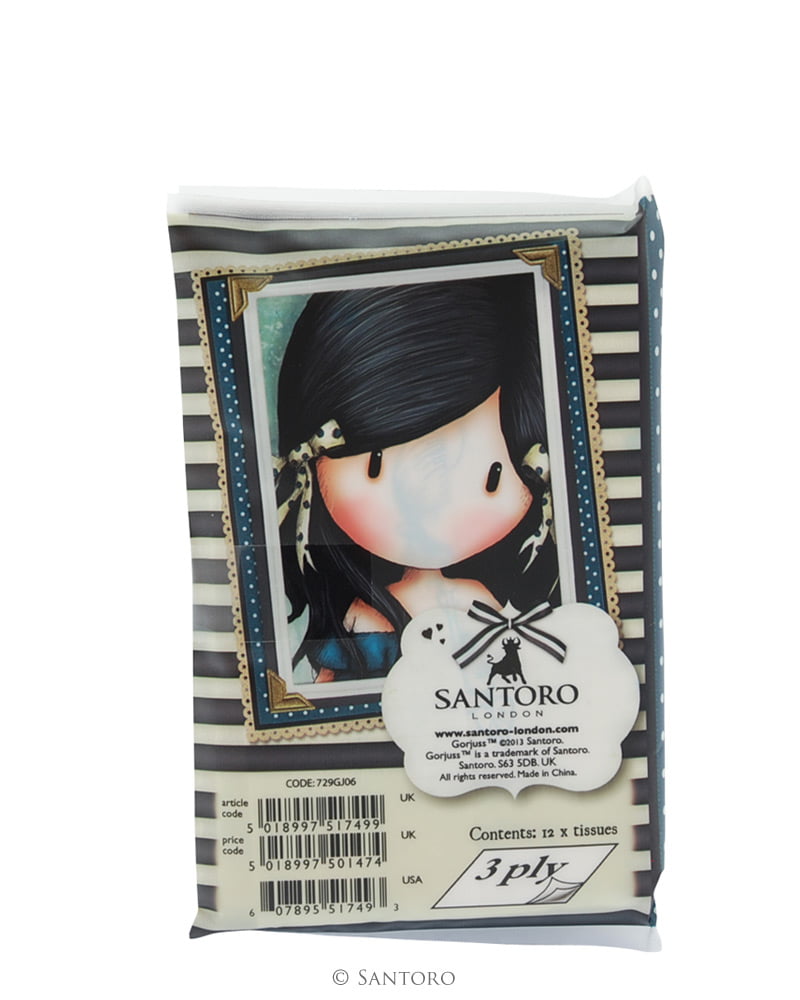 Gorjuss Pocket Tissue Pack - You Brought Me Love - Image 3