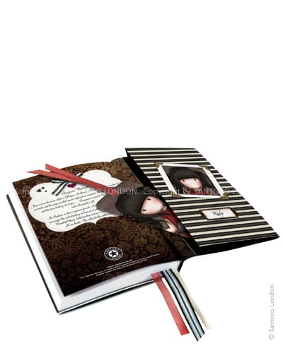 Gorjuss Ruby Premium Journal - Santoro - Image 2