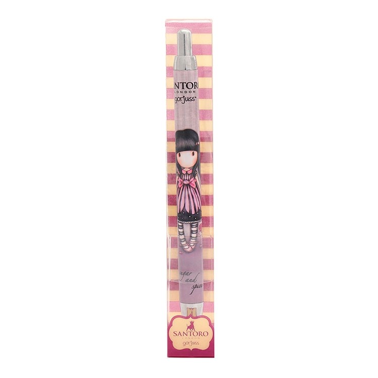 Gorjuss Click Pen - Sugar and Spice