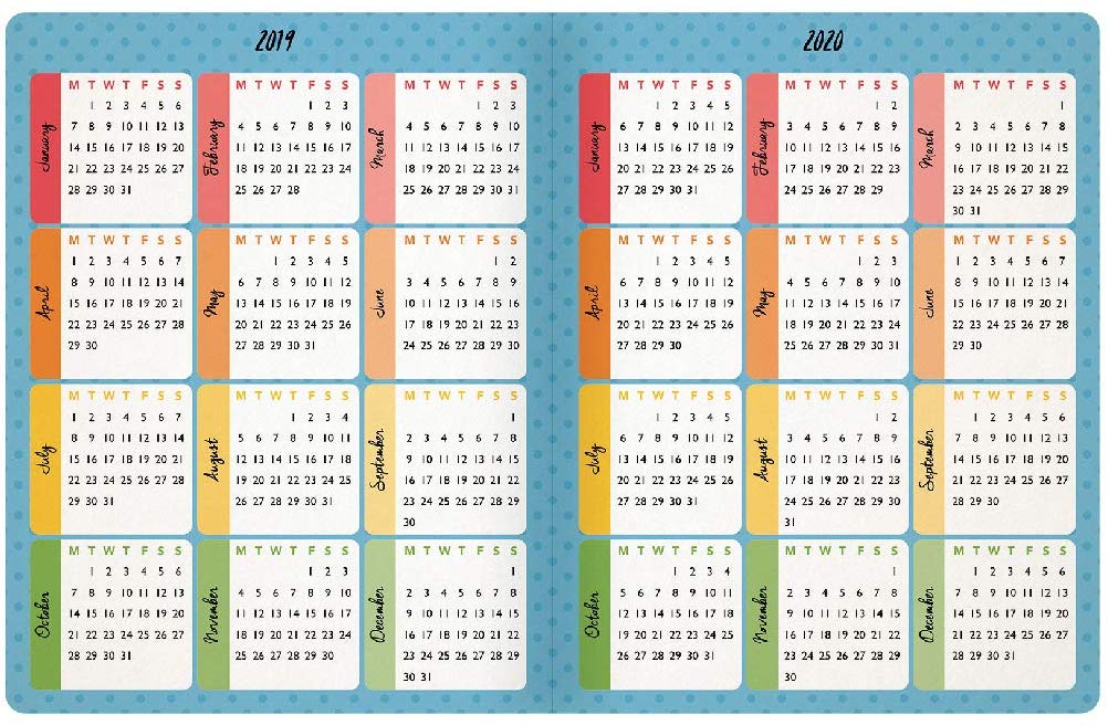 Gorjuss Daily Planner Rainbow Heaven - Santoro - Image 2