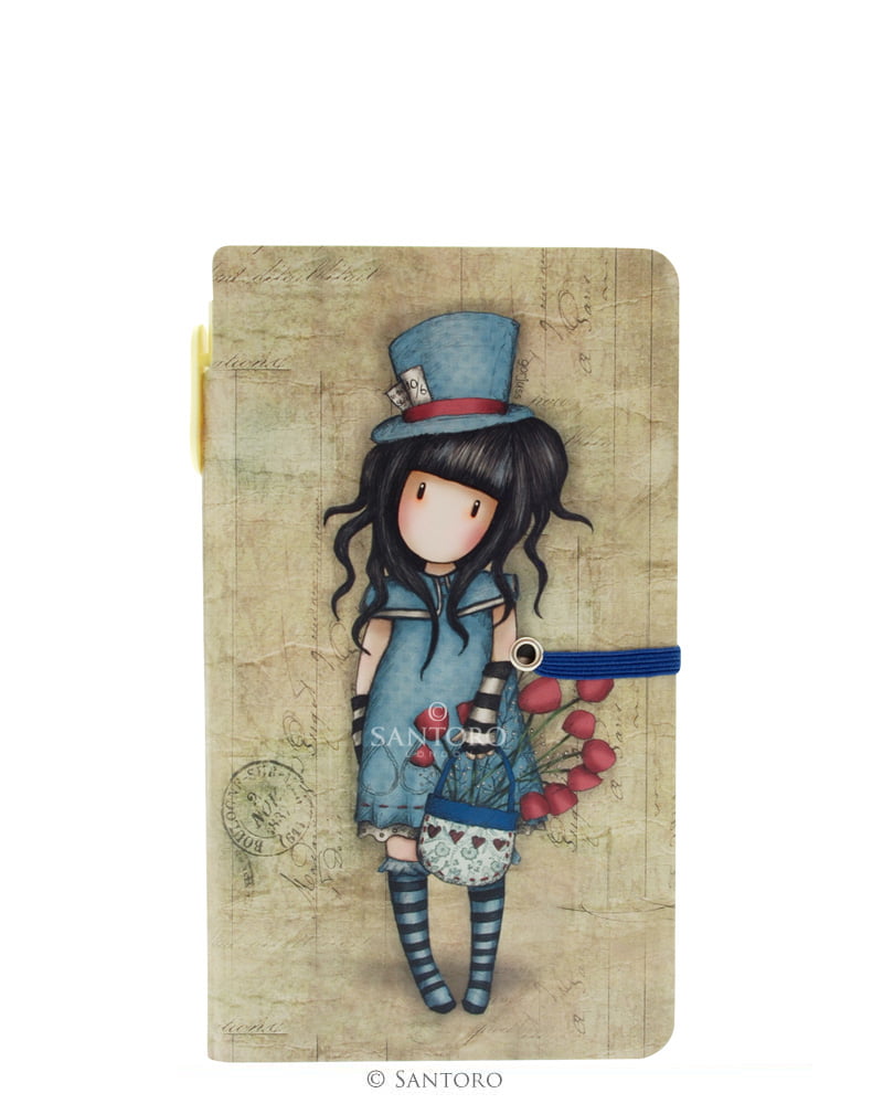 Gorjuss The Hatter Jotter With Pen Set - Santoro