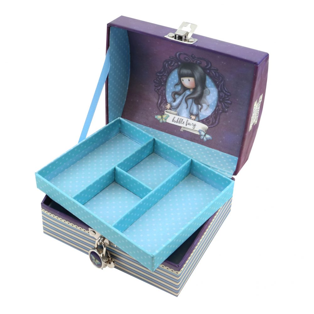 Santoro Gorjuss Bubble Fairy Lockable Trinket Box - Image 2