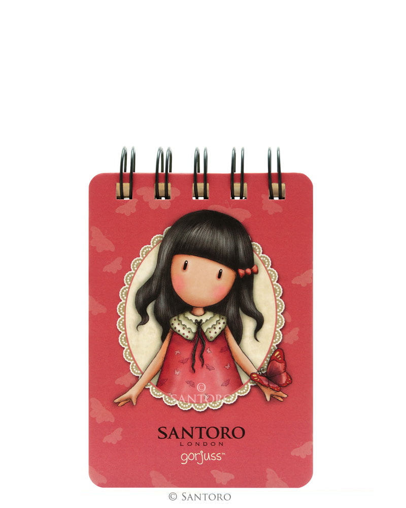 Gorjuss Mini Wirobound Notebook - Time to Fly - Image 3
