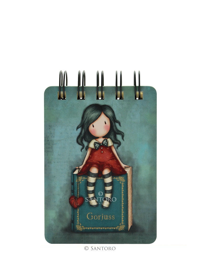 Gorjuss Mini Wirobound Notebook - My Story