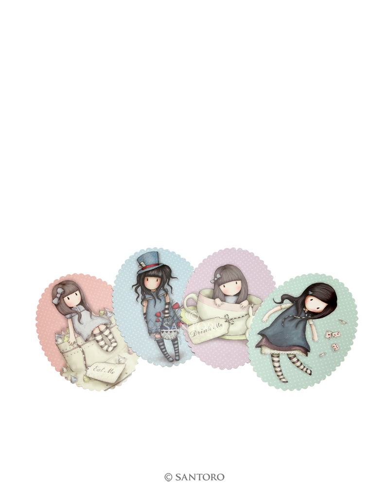 Gorjuss Party Invitation Set - Sweet Tea & Sweet Cake - Image 2