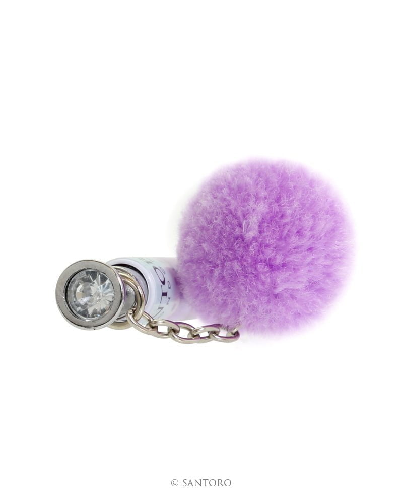 Gorjuss Pom Pom Pen - Sweet Tea (Purple) - Image 2
