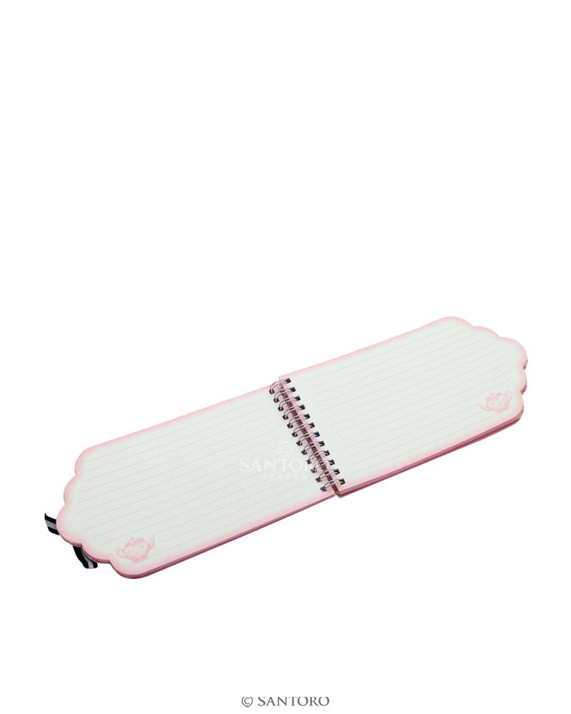 Gorjuss Wirobound Notebook - Sweet Tea 'Drink Me' - Image 2