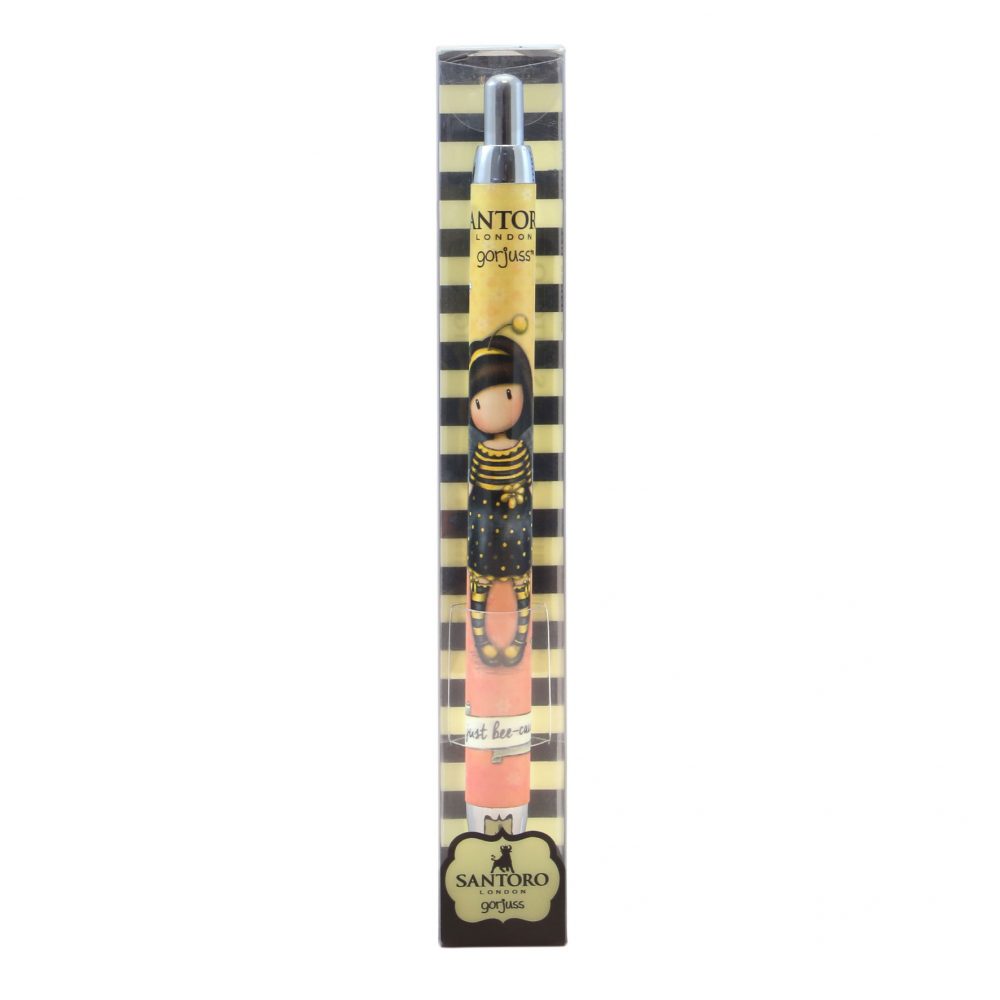 Santoro Gorjuss Click Pen - Bee-Loved
