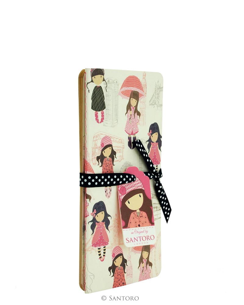 Gorjuss Traveller Set of 2 Notebooks Pink- London