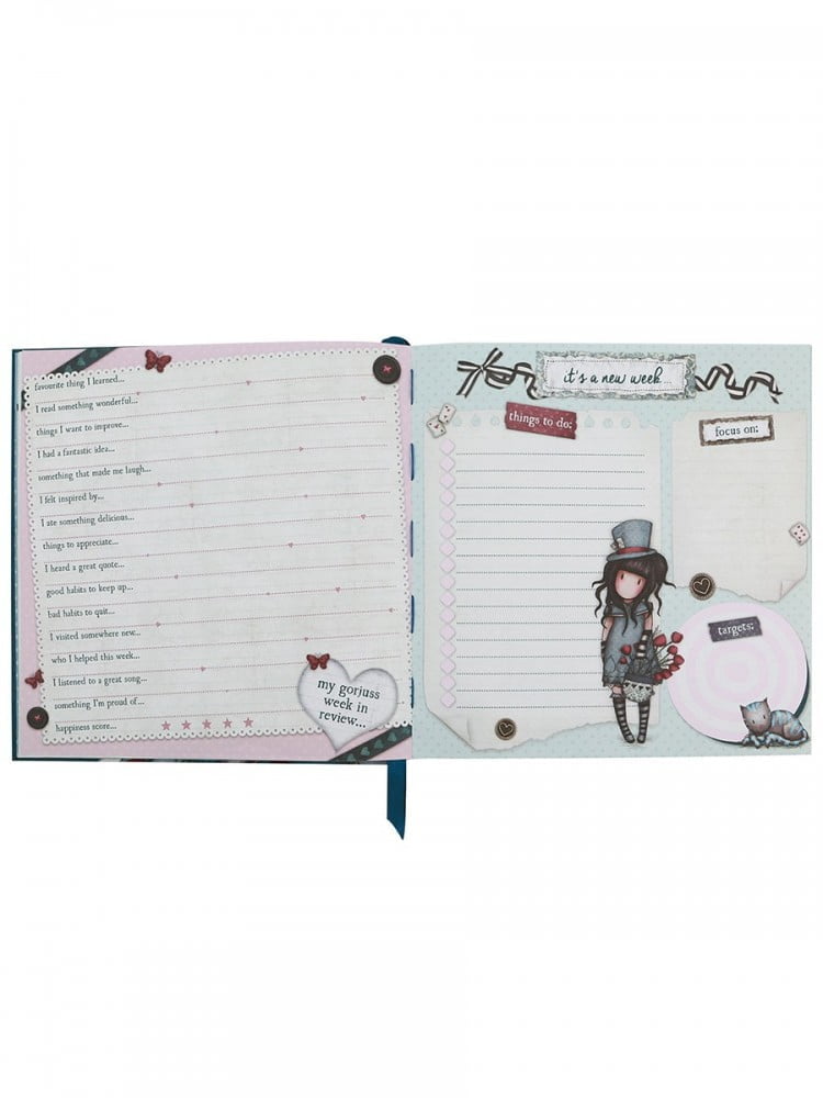 Gorjuss Boxed Planner Set - The Hatter - Image 3