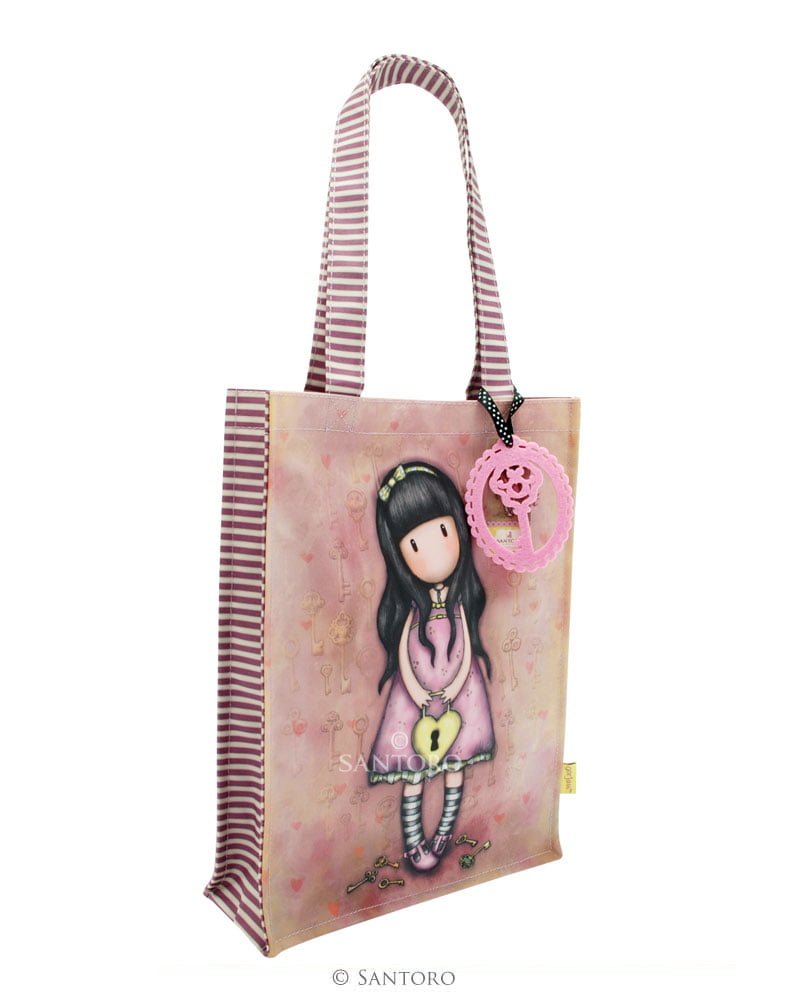 Gorjuss Coated Tote Shopper Bag - The Secret