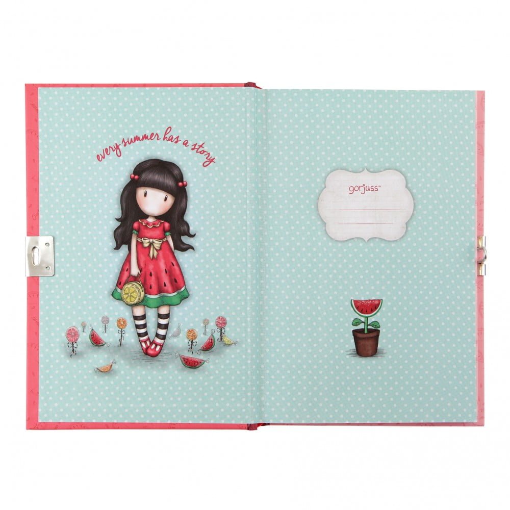 Gorjuss Lockable Journal - Every Summer Has A Story - Image 3