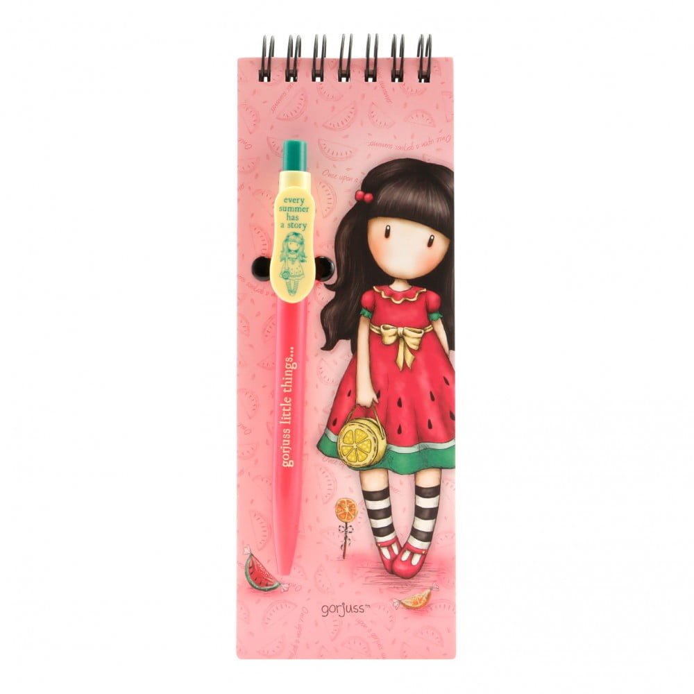 Gorjuss Every Summer has a Story Jotter with Pen