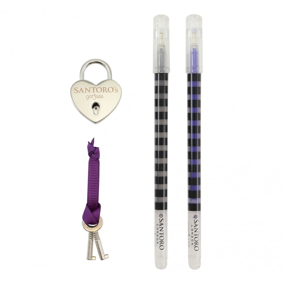 Gorjuss Lockable Notebook Set - Sugar And Spice - Image 4