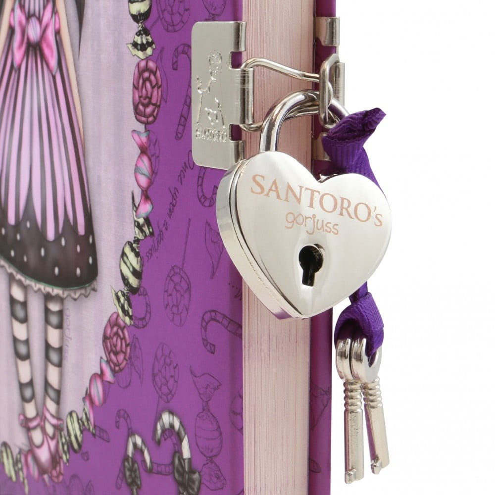 Gorjuss Lockable Notebook Set - Sugar And Spice - Image 3