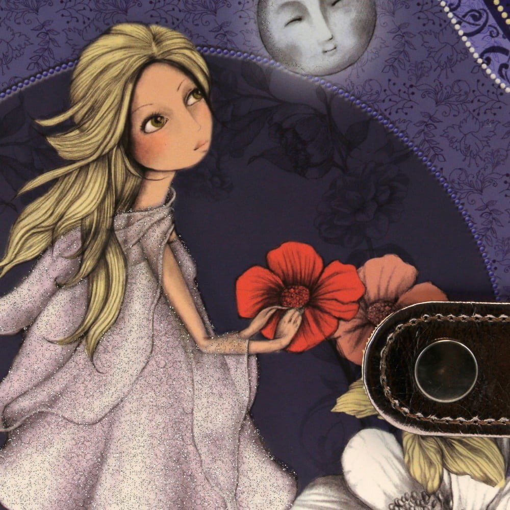 Santoro Mirabelle Midnight Garden Wirobound Journal - Image 2