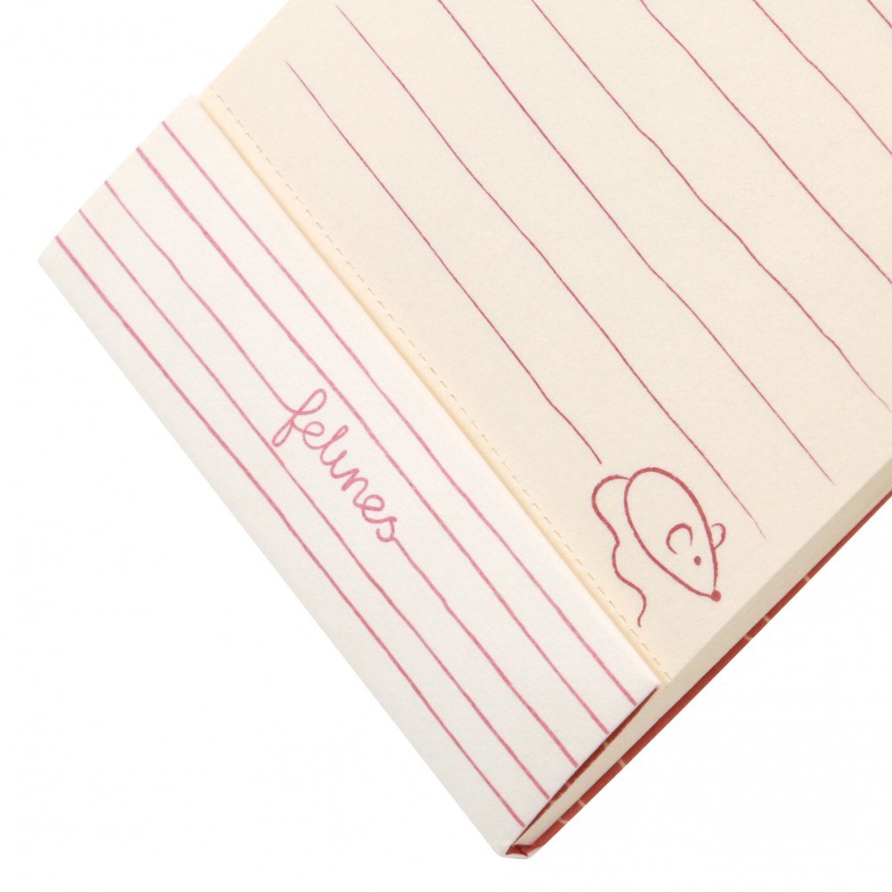 Santoro Felines Cat Matchbook Notebook - Asking Fur Trouble - Image 3