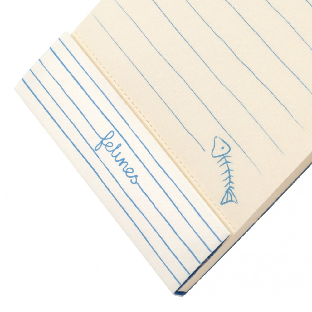 Santoro Felines Cat Matchbook Notebook - Purrrfect Place - Image 3