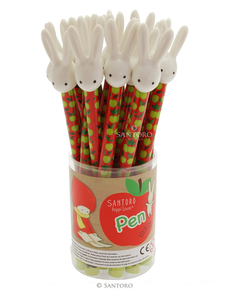 Poppi Loves - Pen with 3D Bunny Topper - Image 4