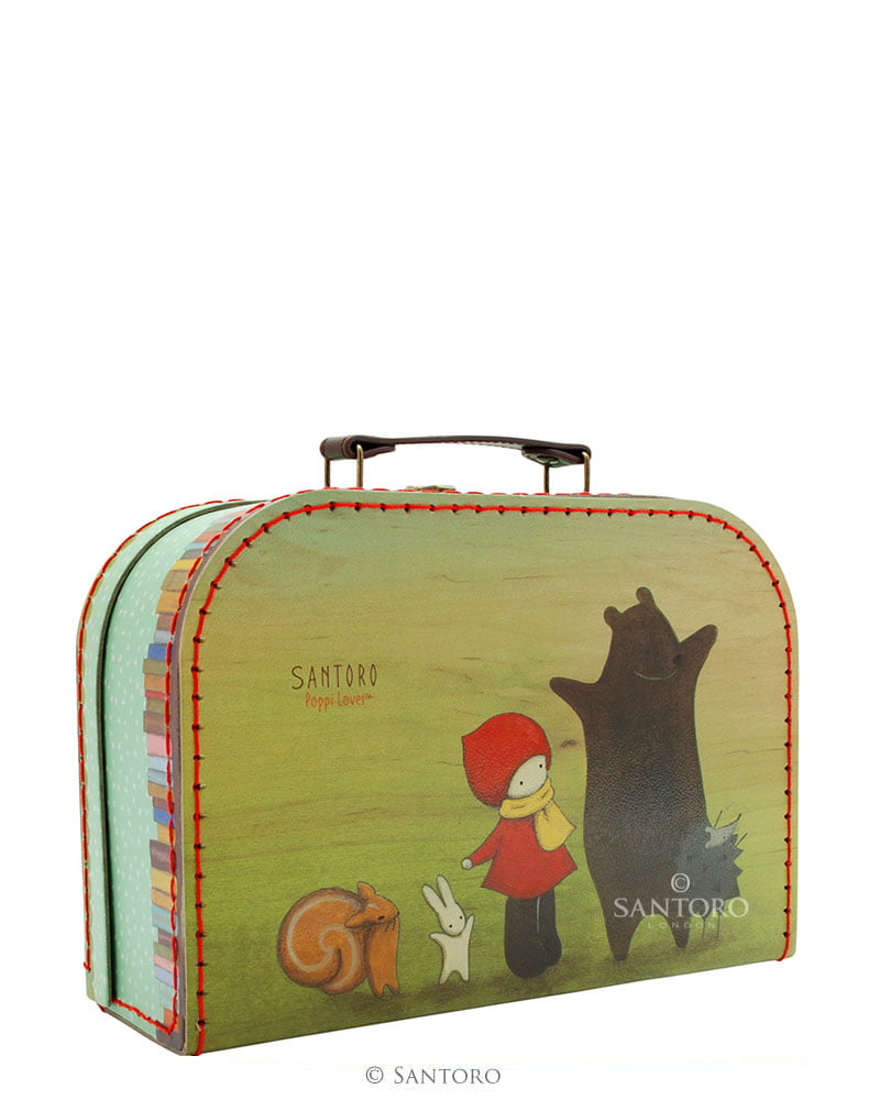 Poppi Loves Medium Suitcase Box - The Library - Image 3