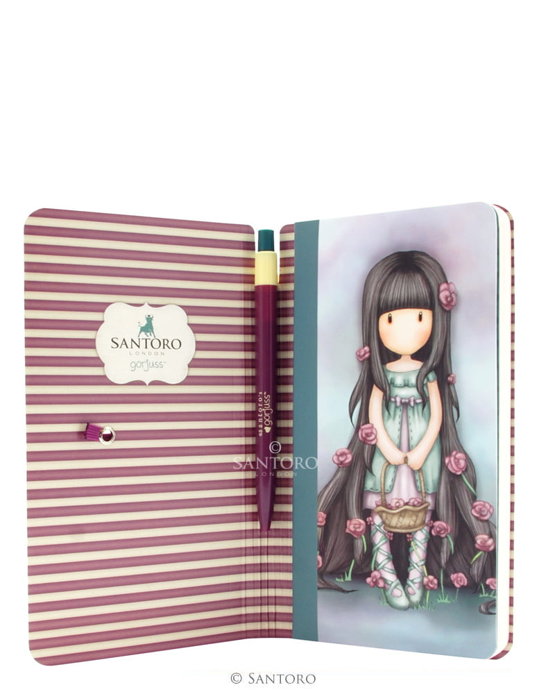 Gorjuss Rosie Jotter With Pen Set - Santoro - Image 3