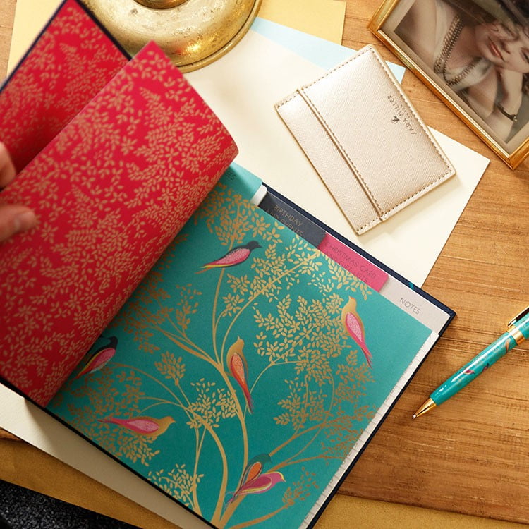 Two Birds Luxury Address Book - Sara Miller London - Image 2