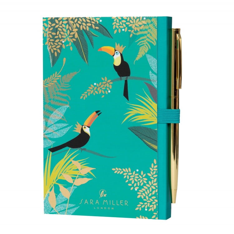 Toucan Luxury Notebook & Pen - Sara Miller London - Image 4