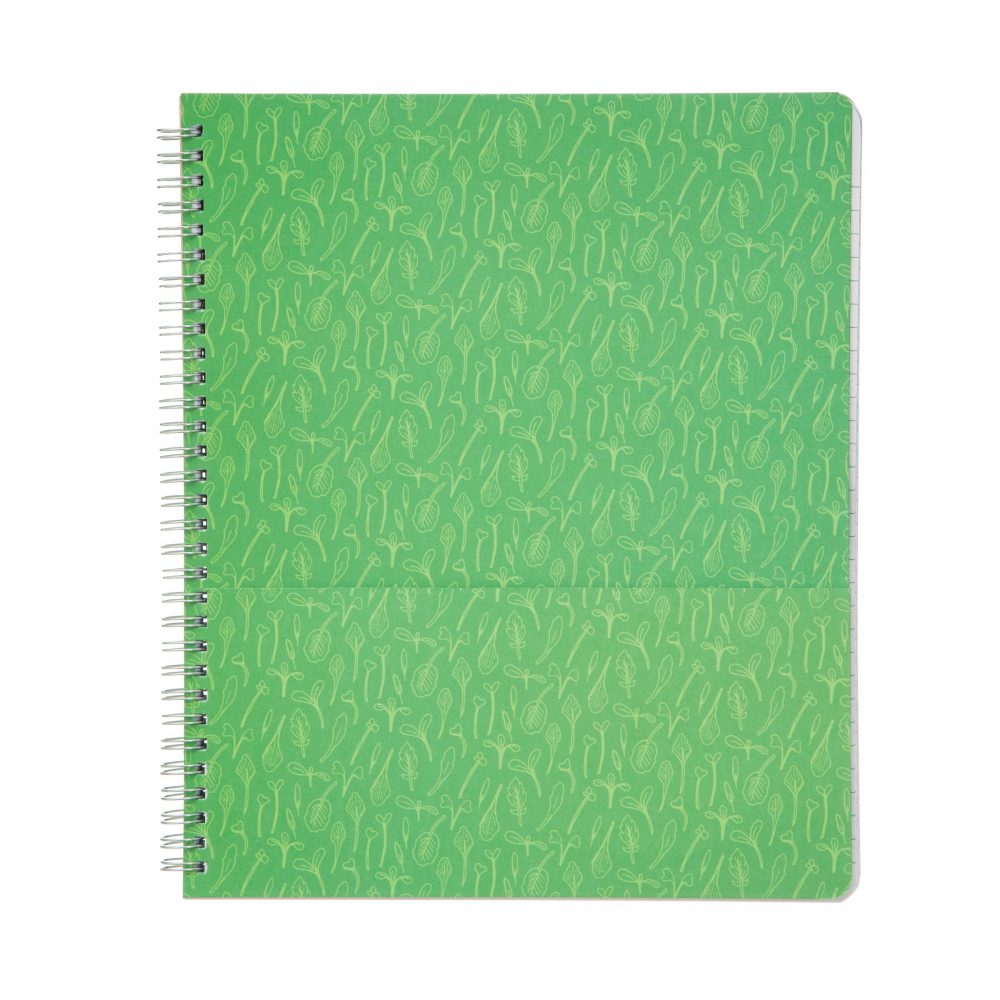 Powered By Plants A4 Lined Notebook - Sass and Belle - Image 3