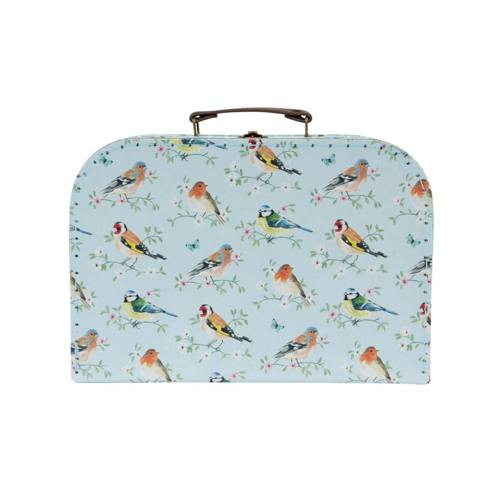 Garden Birds Set of 3 Suitcases - Sass and Belle - Image 2