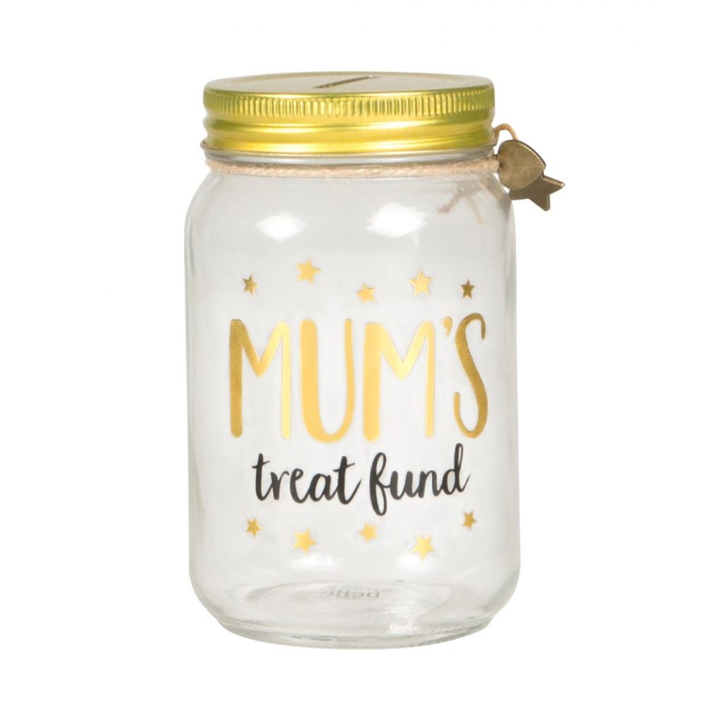 Mum's Treat Fund Money Jar - Sass and Belle - Image 2