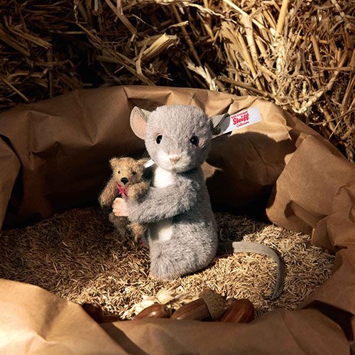 Steiff Maggy Mouse With Teddy Bear - Limited Edition EAN 006395 - Image 3