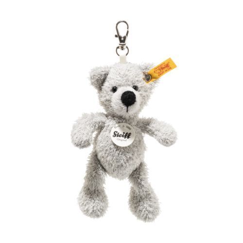 Steiff Fynn Grey Teddy Bear Keyring - EAN 112508