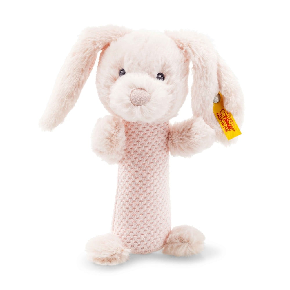Steiff Soft Cuddly Friends Belly Rabbit Rattle - EAN 240805