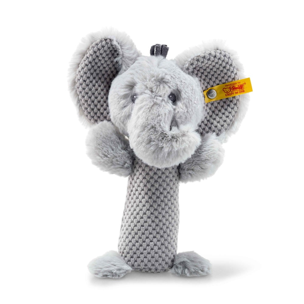 Steiff Soft Cuddly Friends Ellie Elephant Rattle - EAN 240768