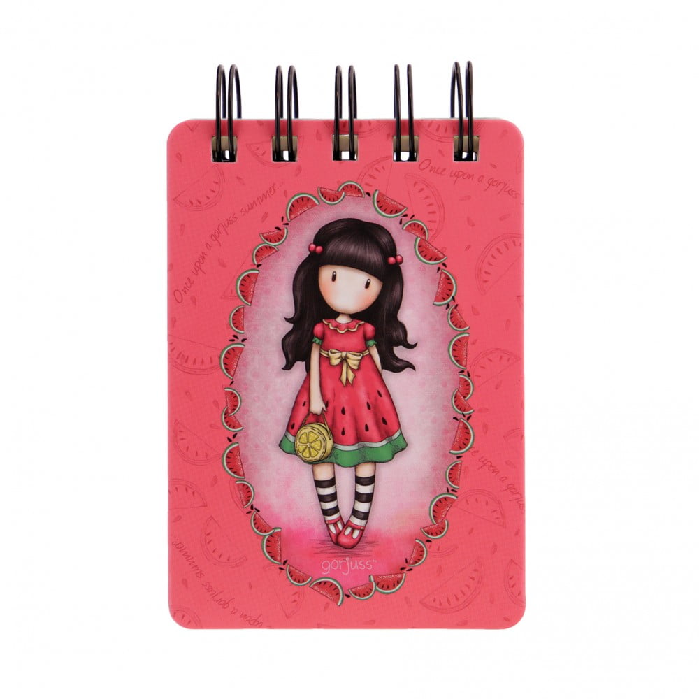 Gorjuss Mini Wirobound Notebook - Every Summer Has A Story