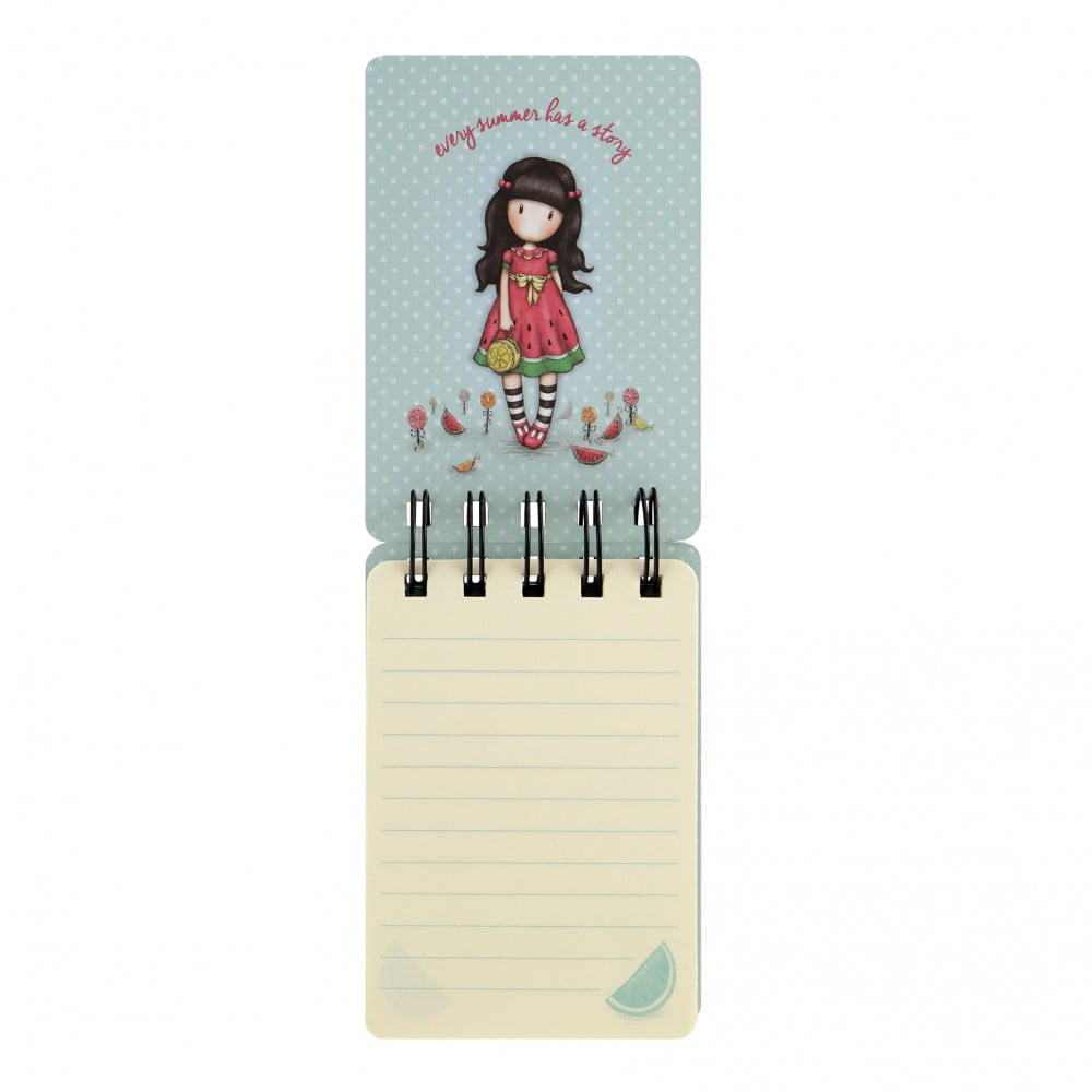 Gorjuss Mini Wirobound Notebook - Every Summer Has A Story - Image 3