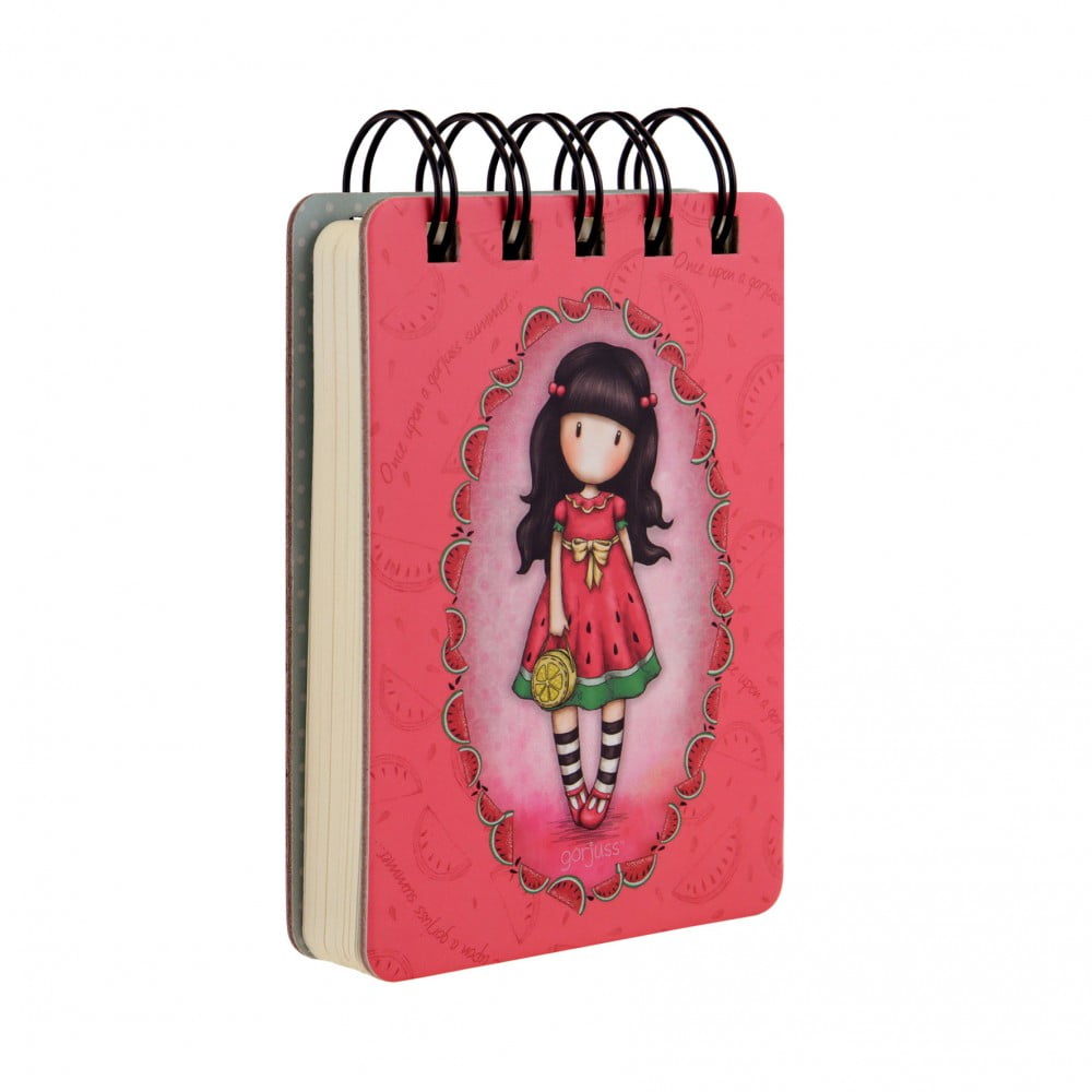 Gorjuss Mini Wirobound Notebook - Every Summer Has A Story - Image 2