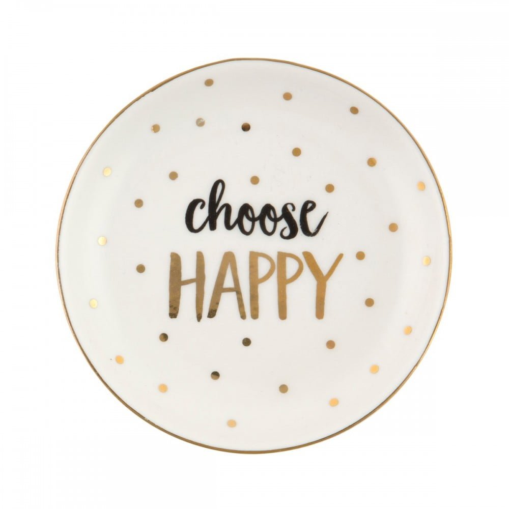 Choose Happy Trinket Dish - Sass and Belle