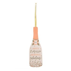 Hand Me The Prosecco Hanging Decoration - Sass and Belle