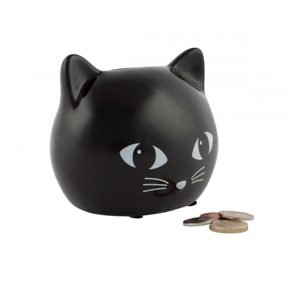 Black Cat Money Box - Sass and Belle - Image 2