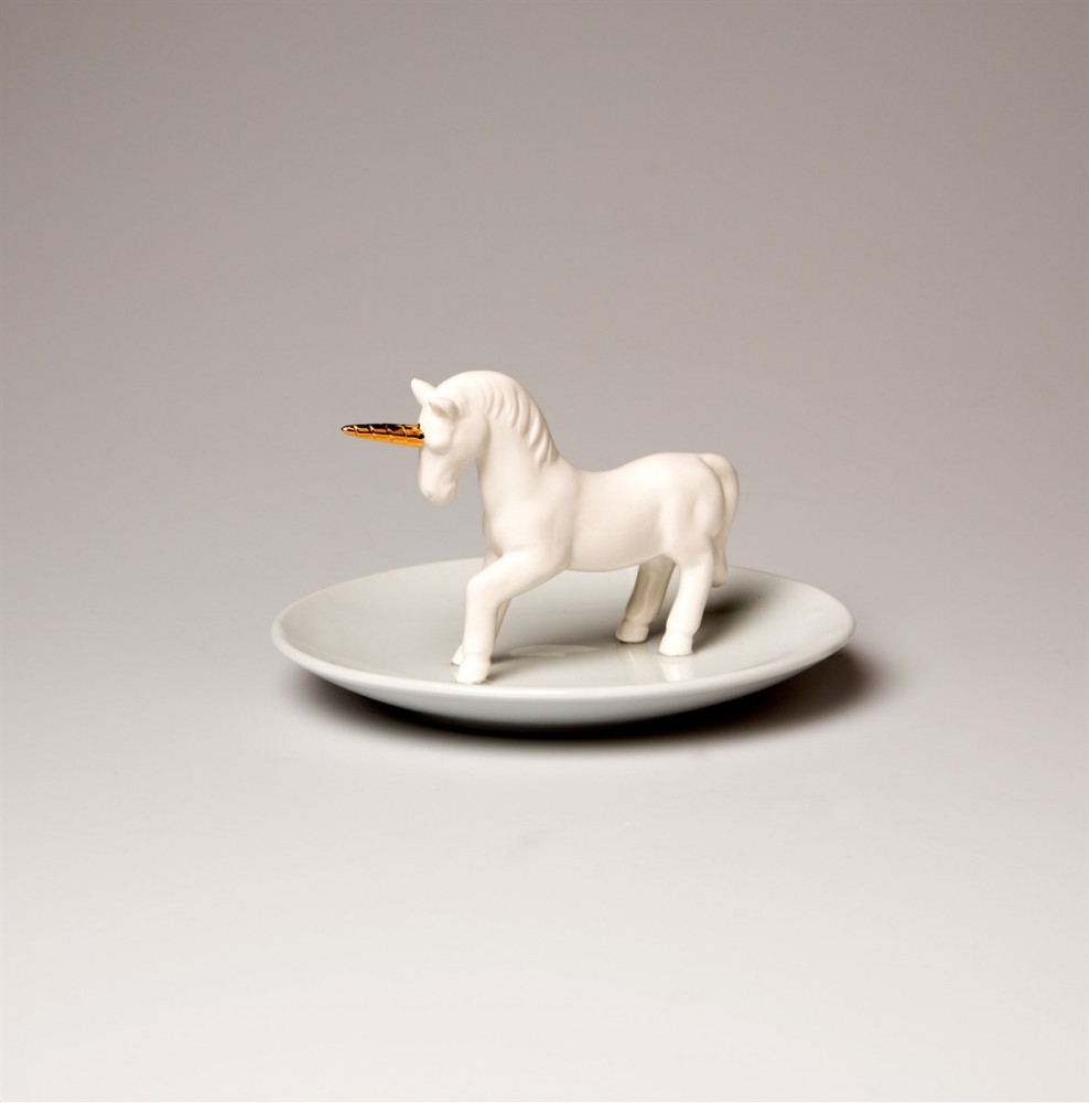 Unicorn Trinket Dish - Sass and Belle - Image 2