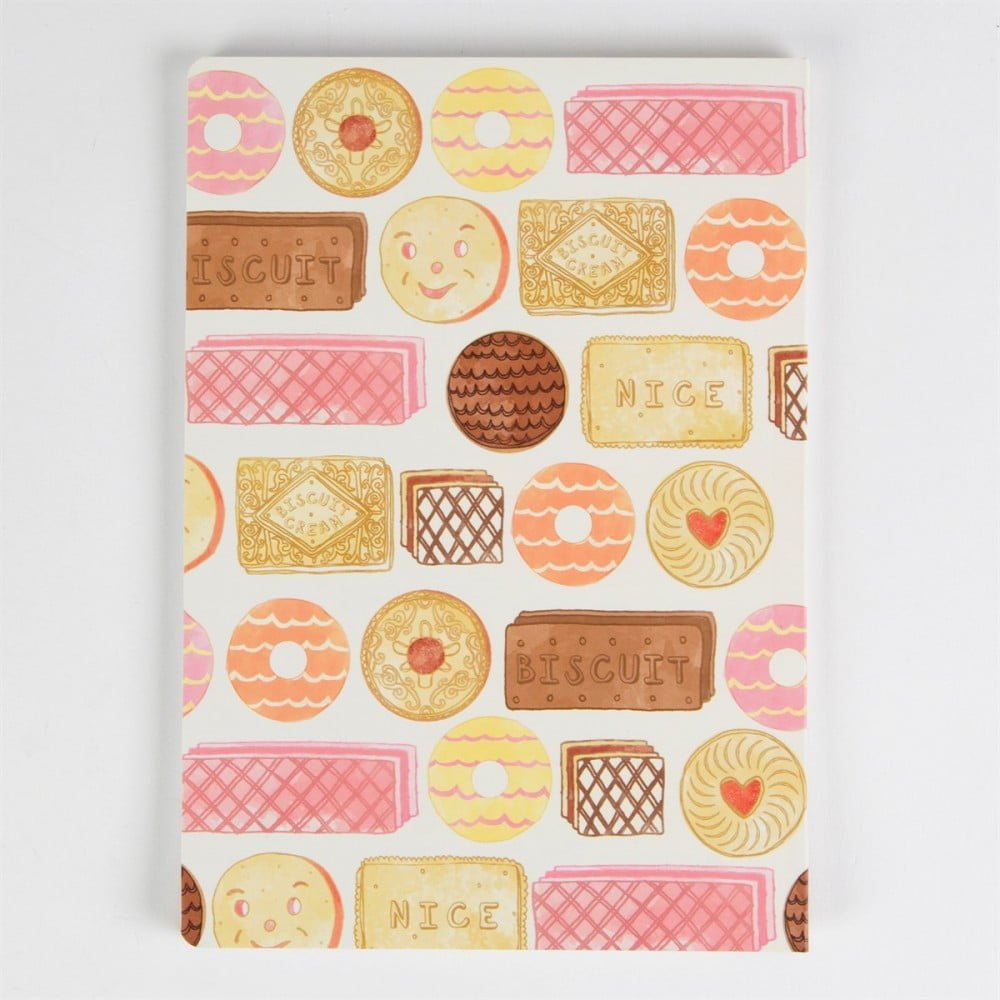 Sweet Thoughts Biscuit A5 Notebook - Sass and Belle - Image 4