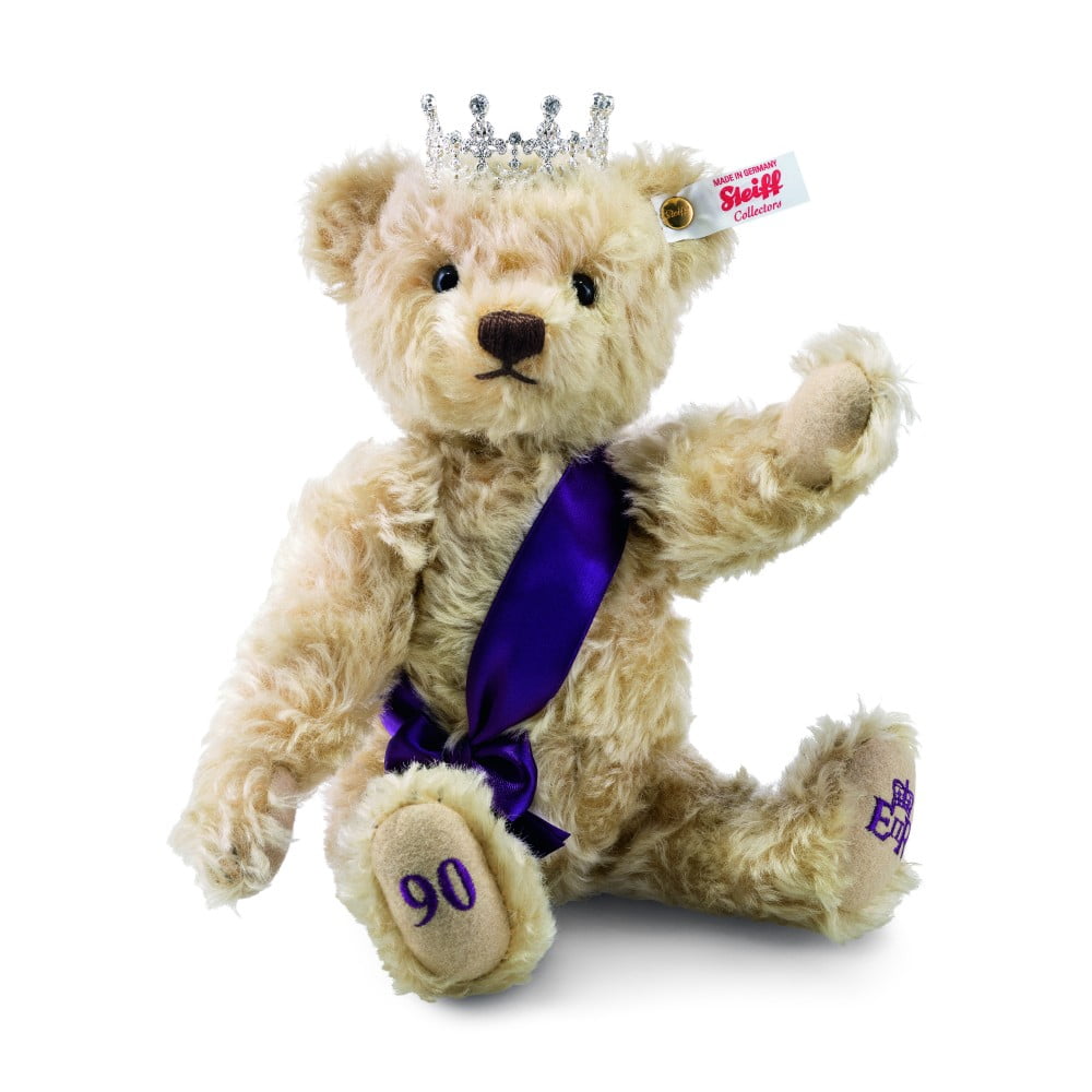 Queen Elizabeth II 90th Birthday Bear - Steiff Limited Edition EAN 690020