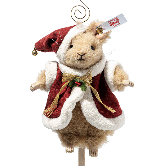 Steiff Santa Mouse Ornament - Limited Edition EAN 007262 - Image 2